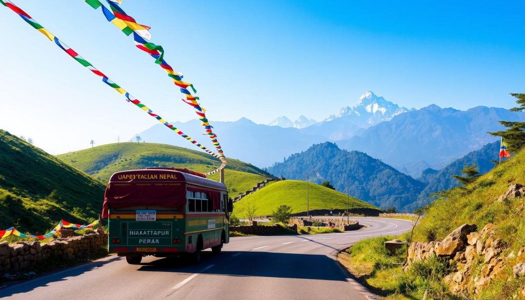 best way to travel from Bhaktapur to Pokhara