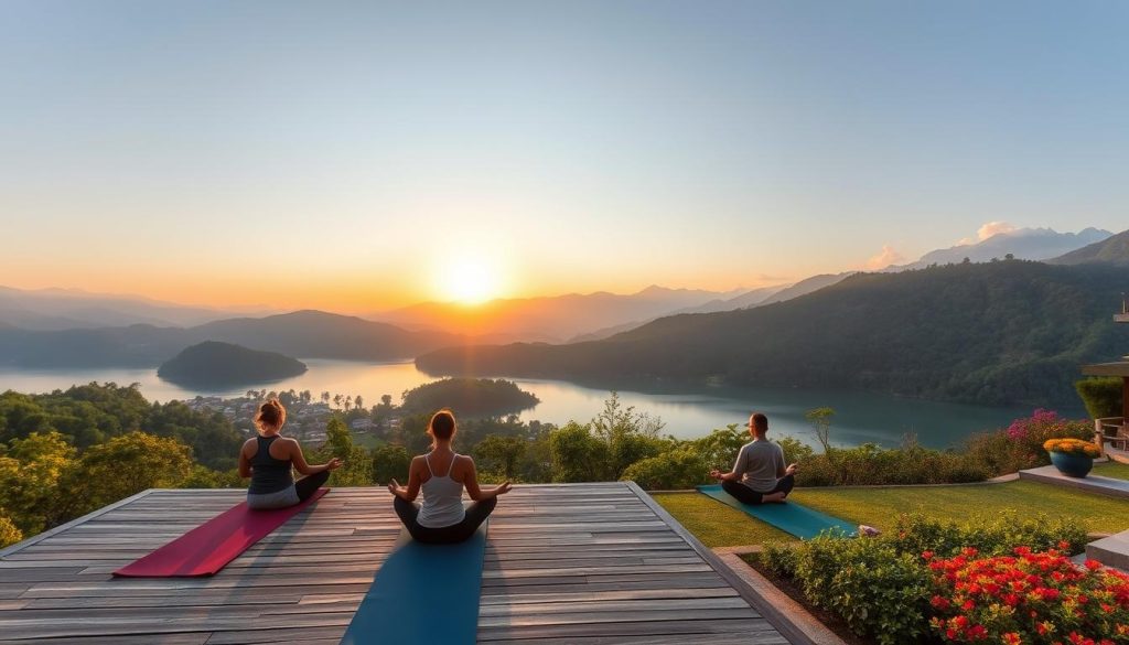 best yoga destinations in Pokhara