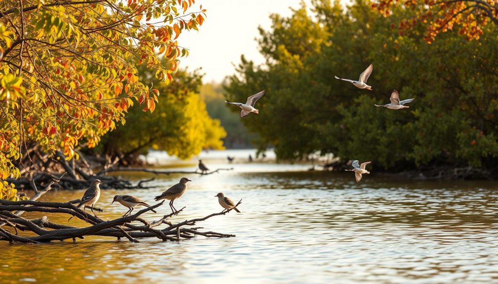 birdwatching seasons in Al Wakrah Mangroves birdwatching seasons in Al Wakrah Mangroves