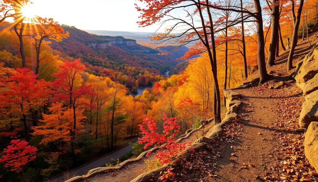 breathtaking views hiking Wisconsin Dells