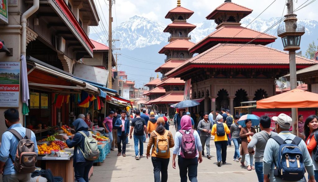 budget travel Kathmandu