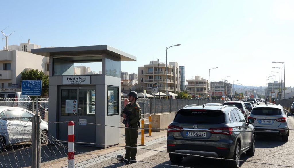 checkpoints in Nicosia checkpoints in Nicosia