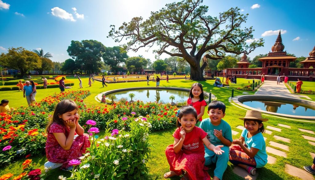 child-friendly activities in Lumbini child-friendly activities in Lumbini