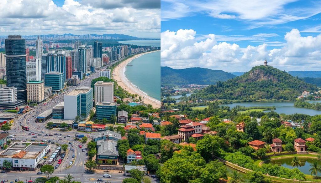 compare Colombo to other Sri Lankan cities