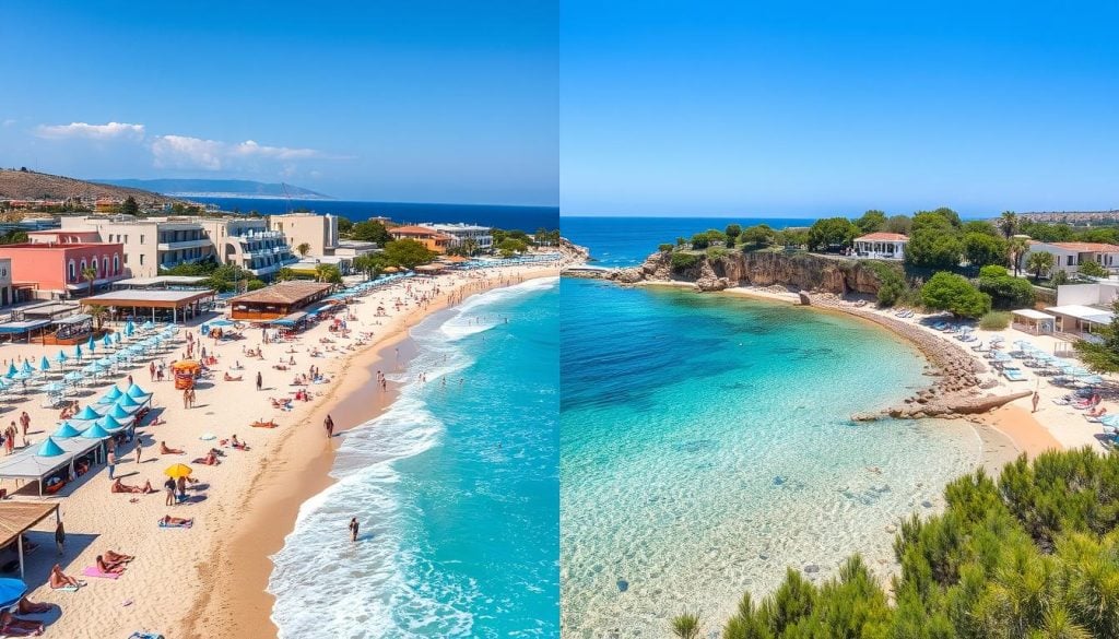 comparing Ayia Napa and Protaras