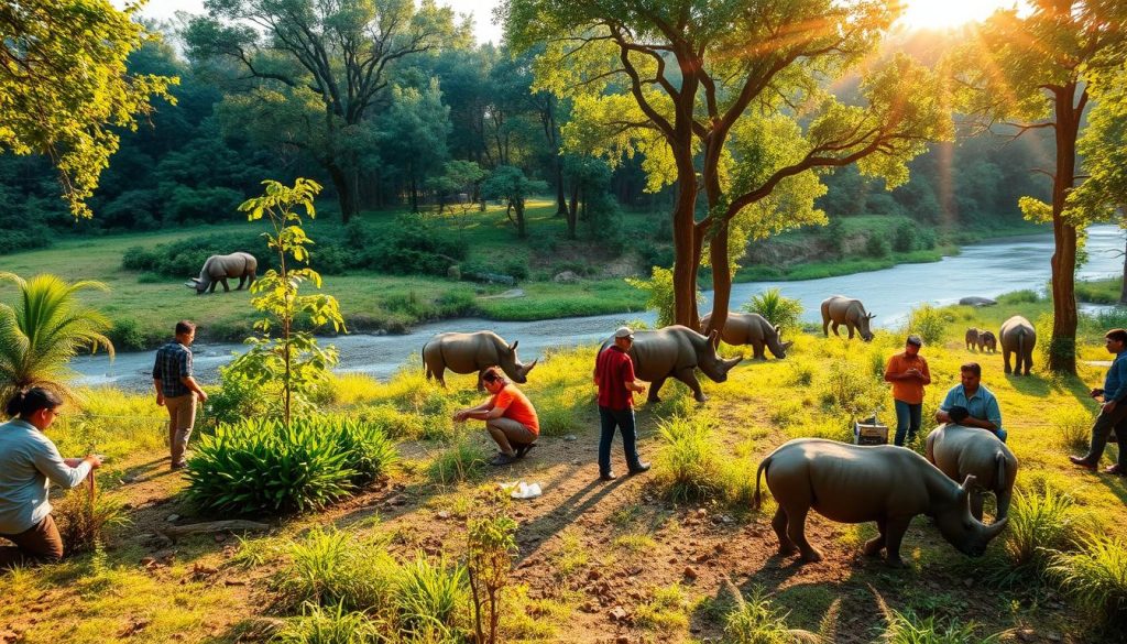 conservation projects Chitwan National Park conservation projects Chitwan National Park
