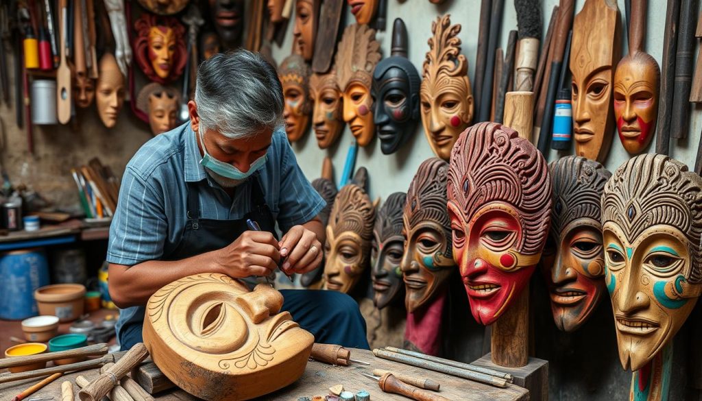 crafting traditional masks crafting traditional masks