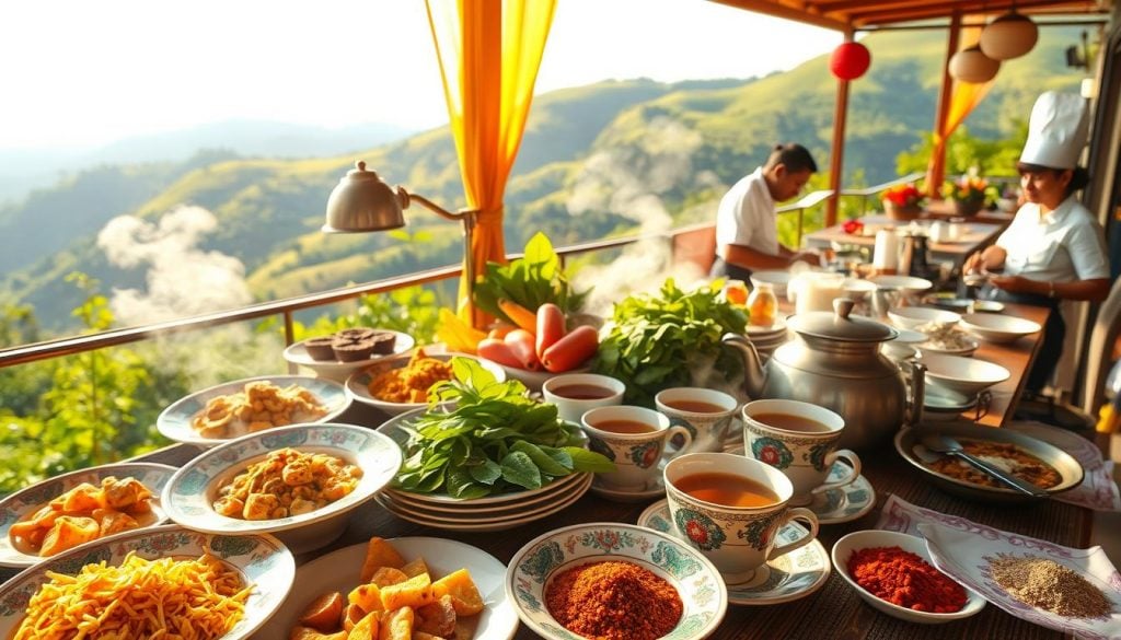 culinary scene in Nuwara Eliya