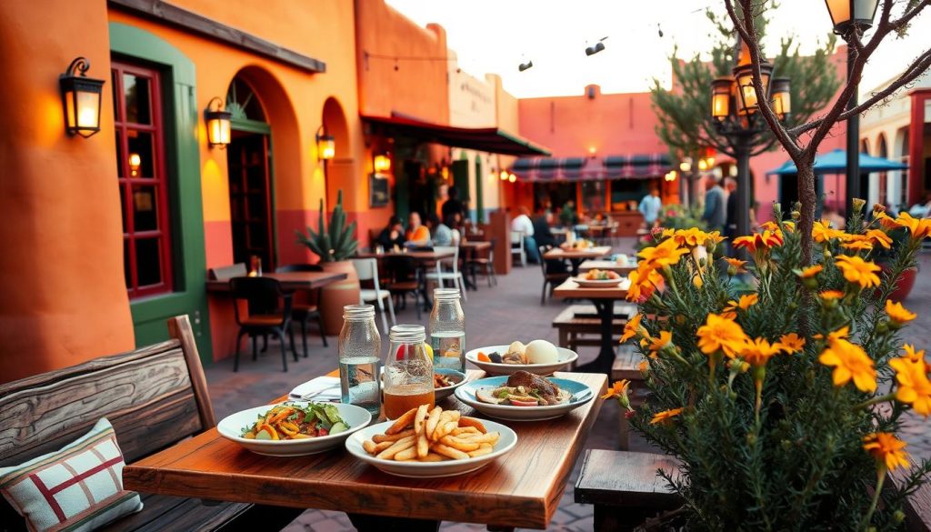 culinary scene in Old Town Albuquerque