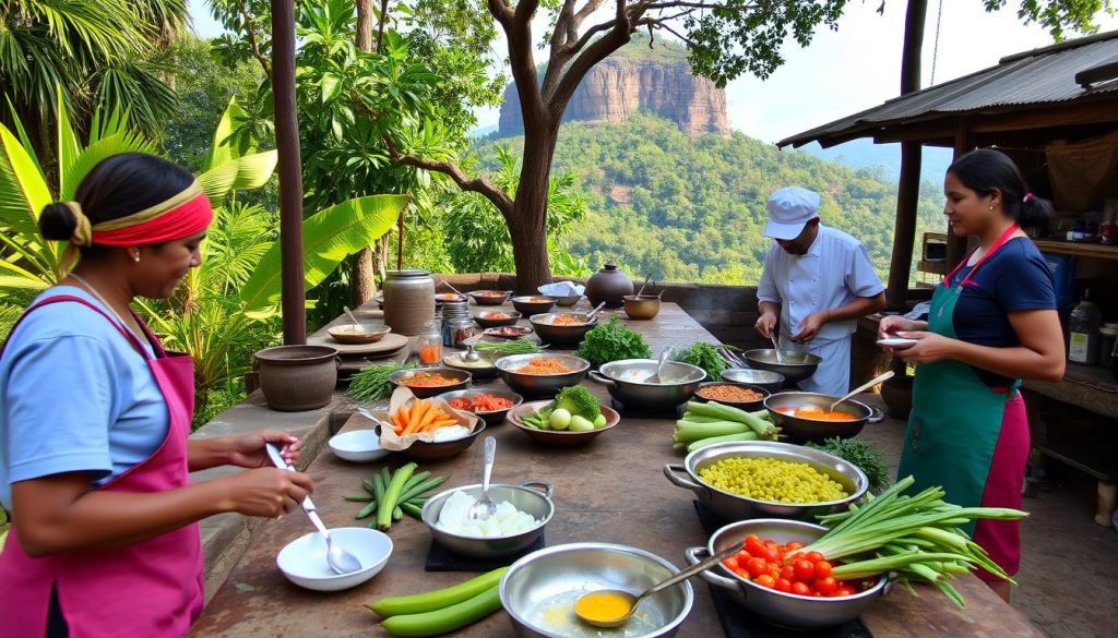 culinary workshops in Sigiriya