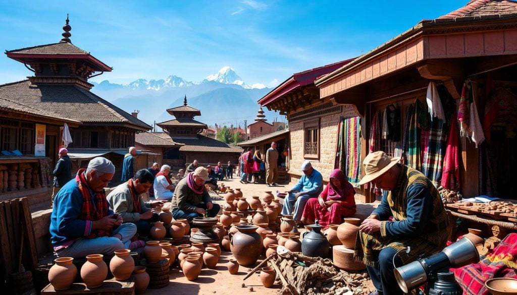 cultural crafts bhaktapur