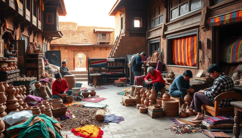 cultural learning in Bhaktapur