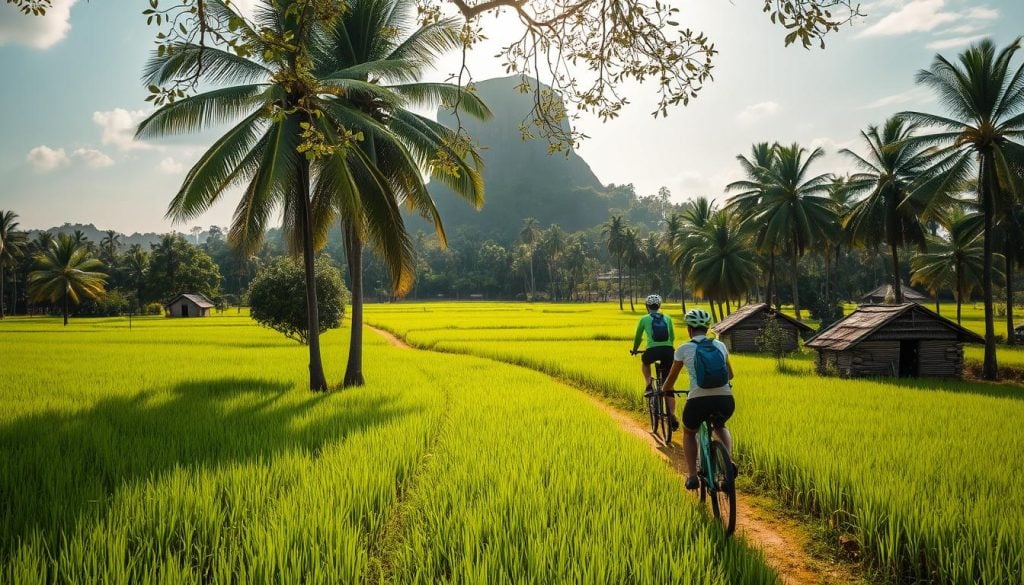 cycling tours through Sigiriya's hidden villages