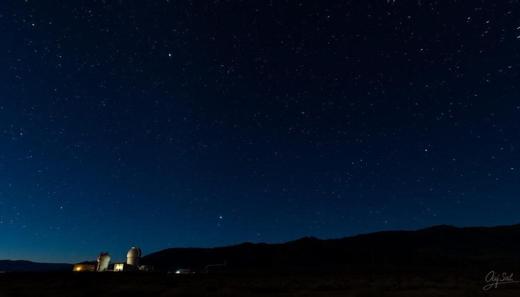 dark sky stargazing near Santa Fe observatories