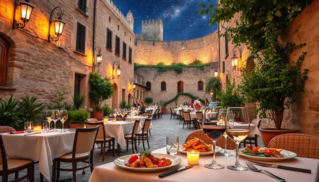 dining options in Mdina