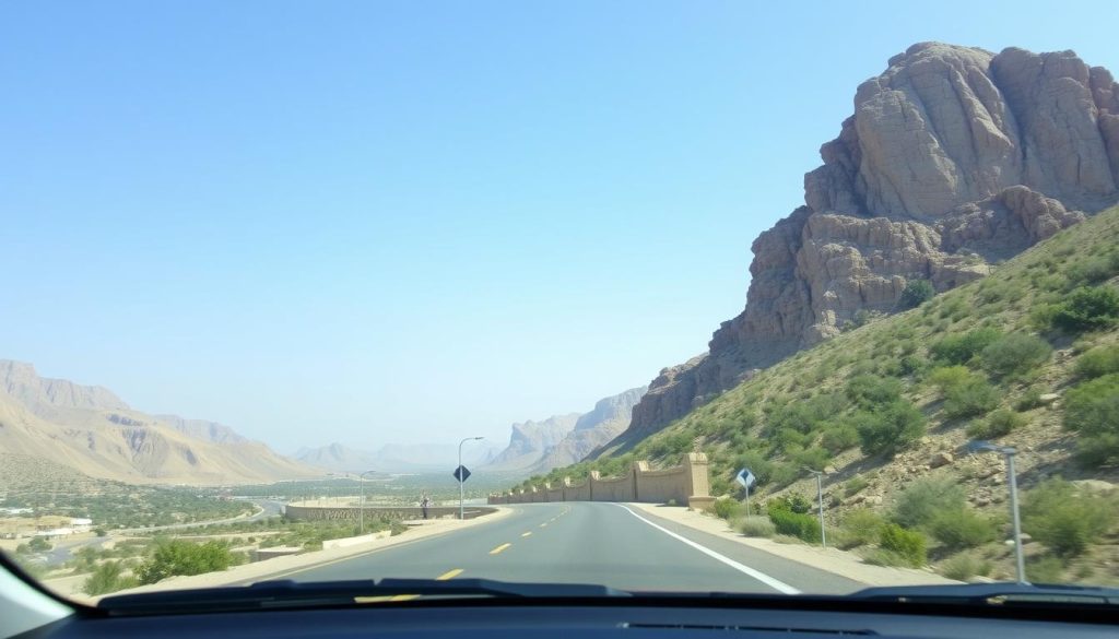 driving route to Salalah from the UAE driving route to Salalah from the UAE