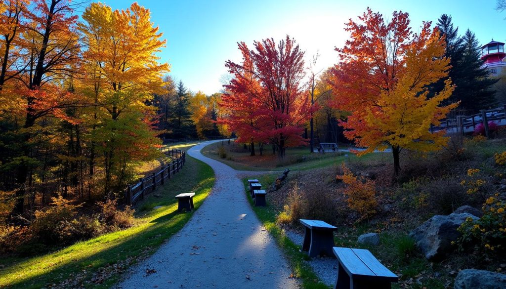 easy hiking trails Wisconsin Dells