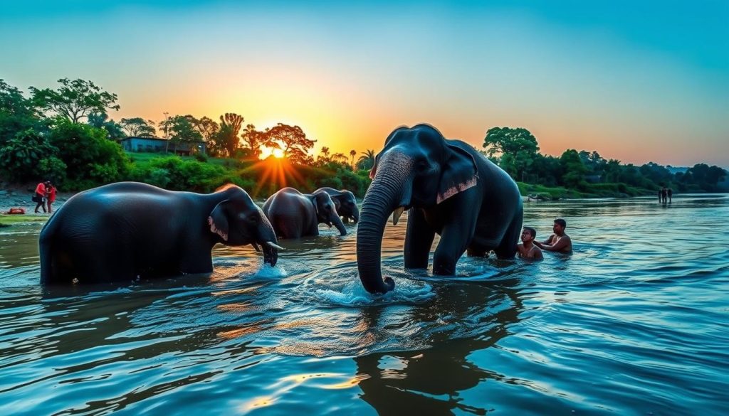 elephant bathing experiences Chitwan National Park elephant bathing experiences Chitwan National Park