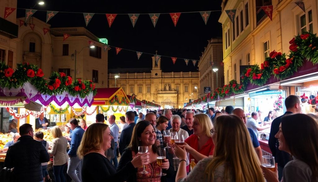 engaging with Sliema culture food and drink at Maltese festas