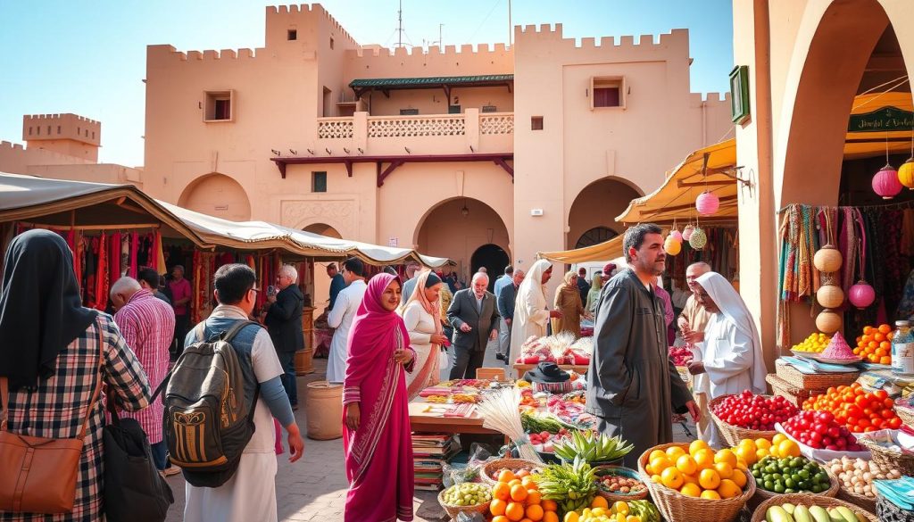 engaging with locals in Nizwa engaging with locals in Nizwa
