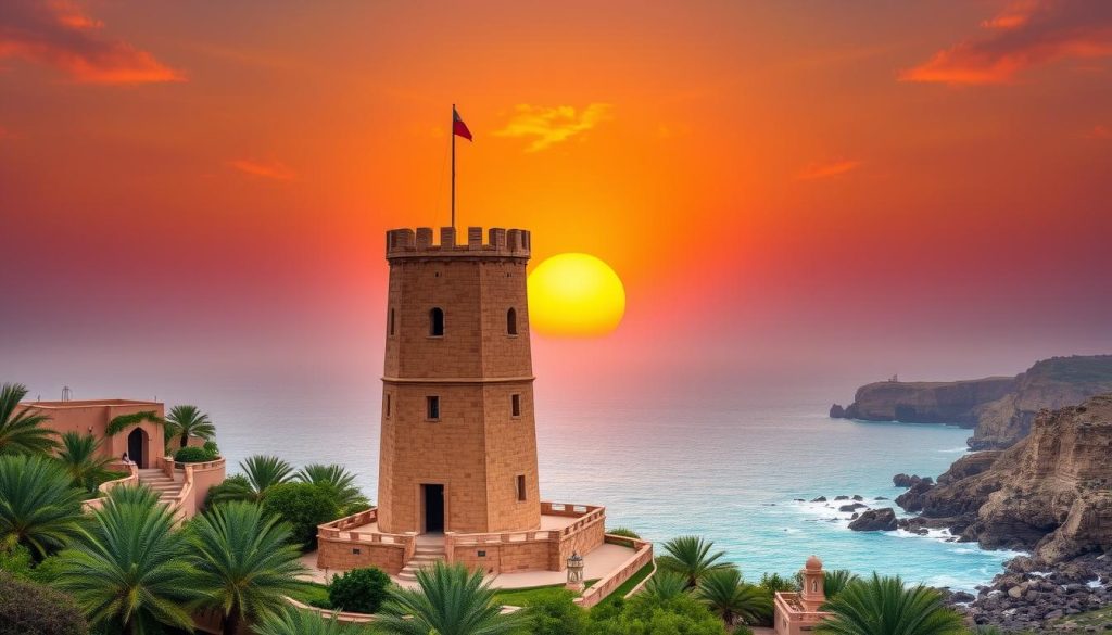 explore Al Ayjah watchtower explore Al Ayjah watchtower