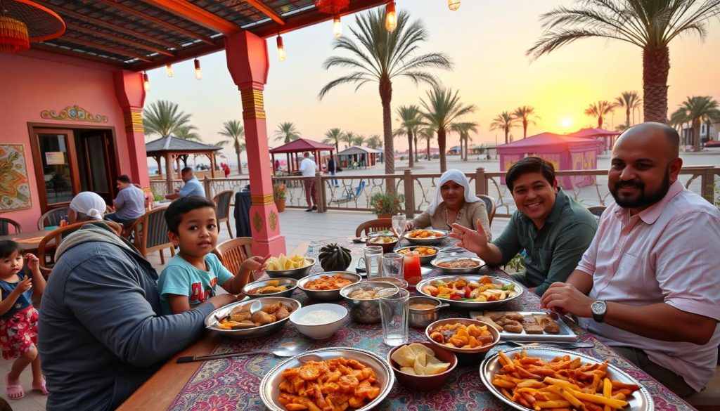 family dining in Al Khor family dining in Al Khor