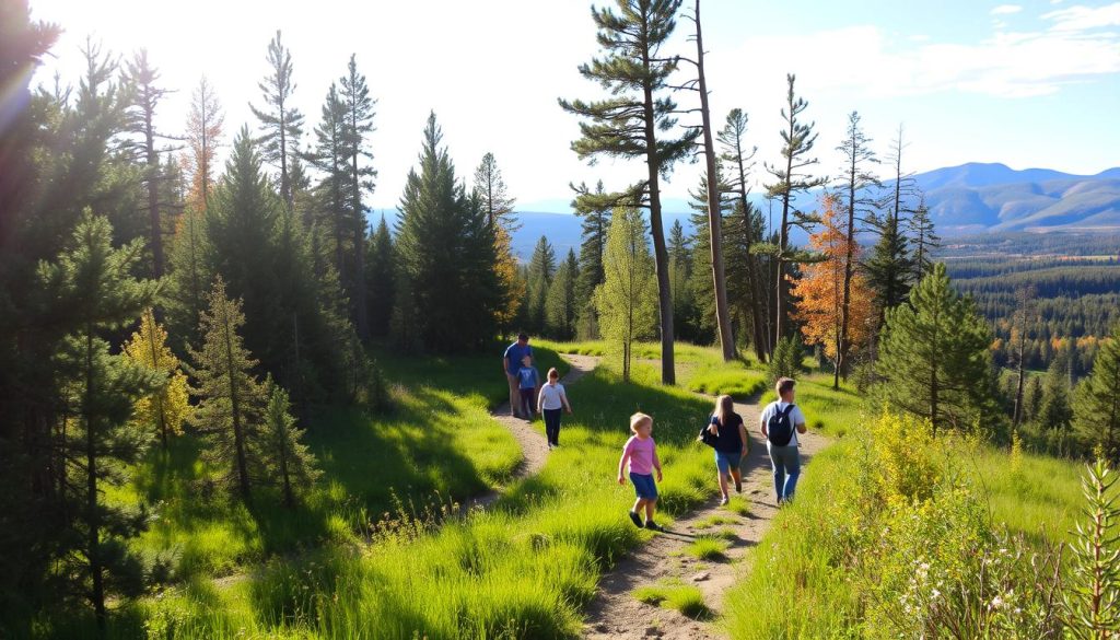 family-friendly Taos nature trails