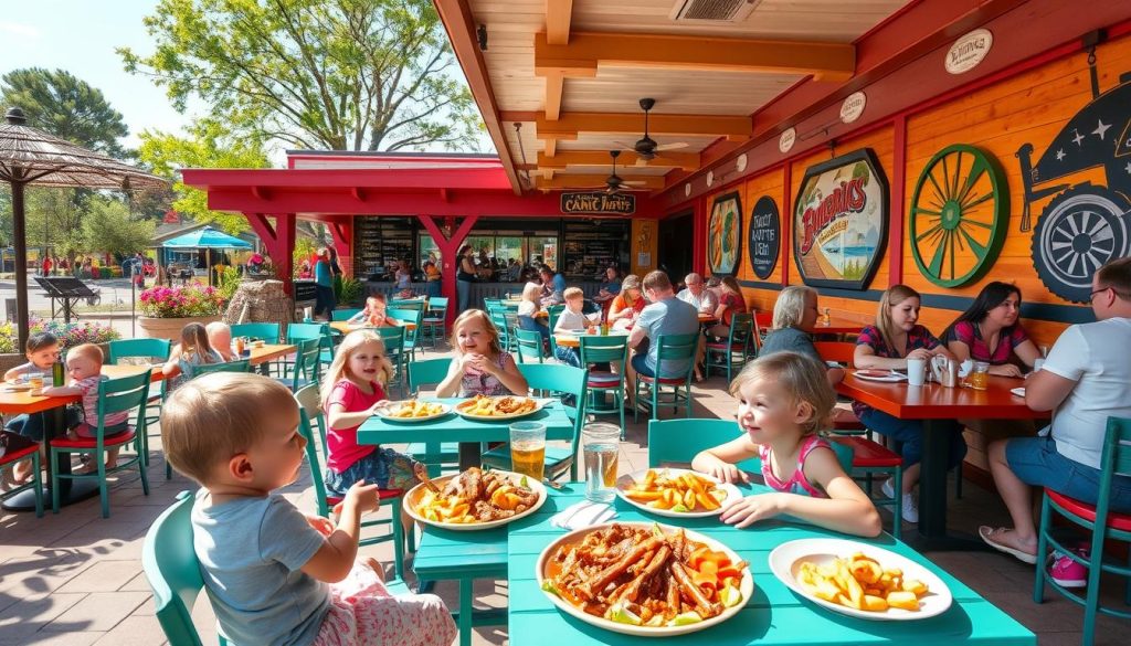 family-friendly dining Wisconsin Dells