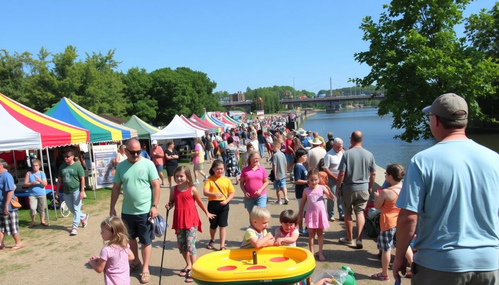 family fun in La Crosse