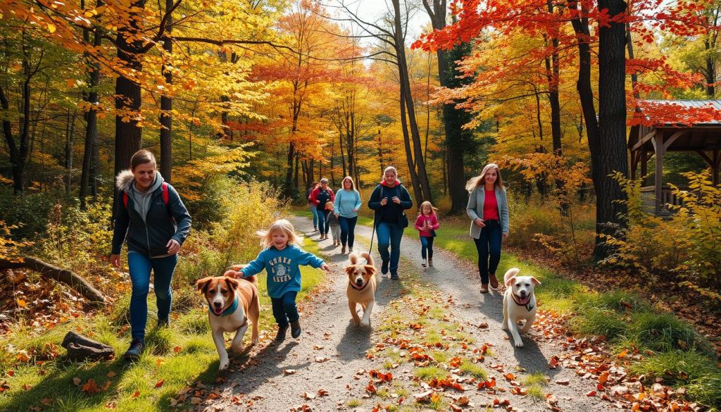 family outdoor activities in dog-friendly parks Green Bay