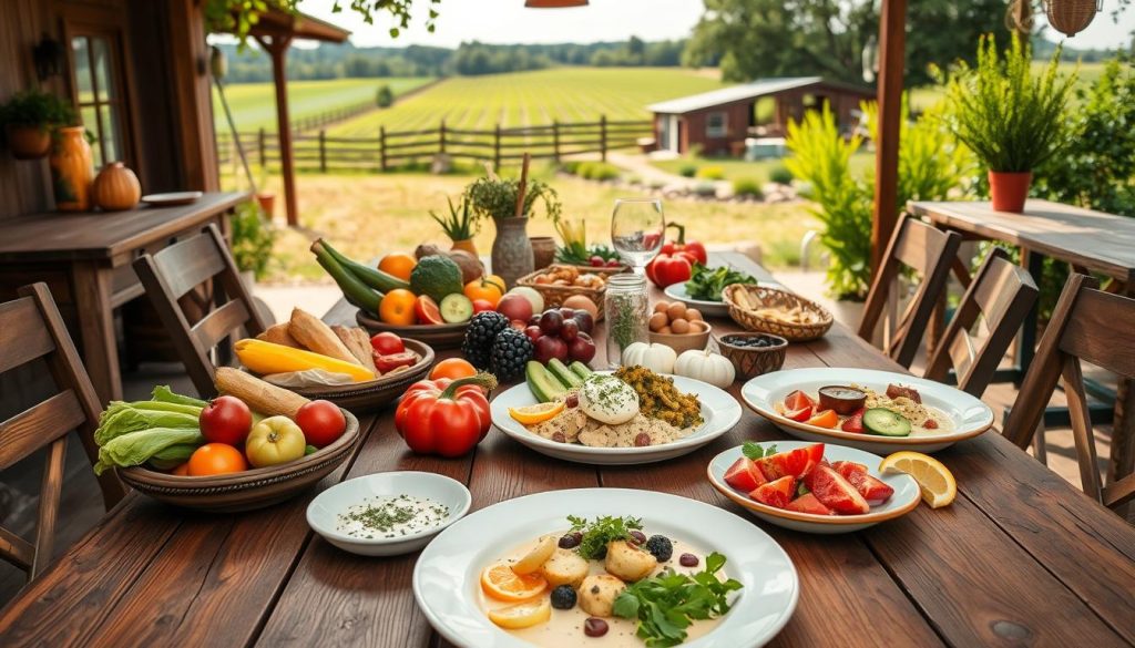 farm-to-table dining Bowling Green