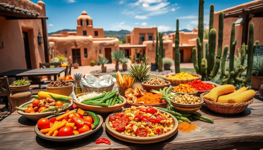 fiesta of flavors in Taos