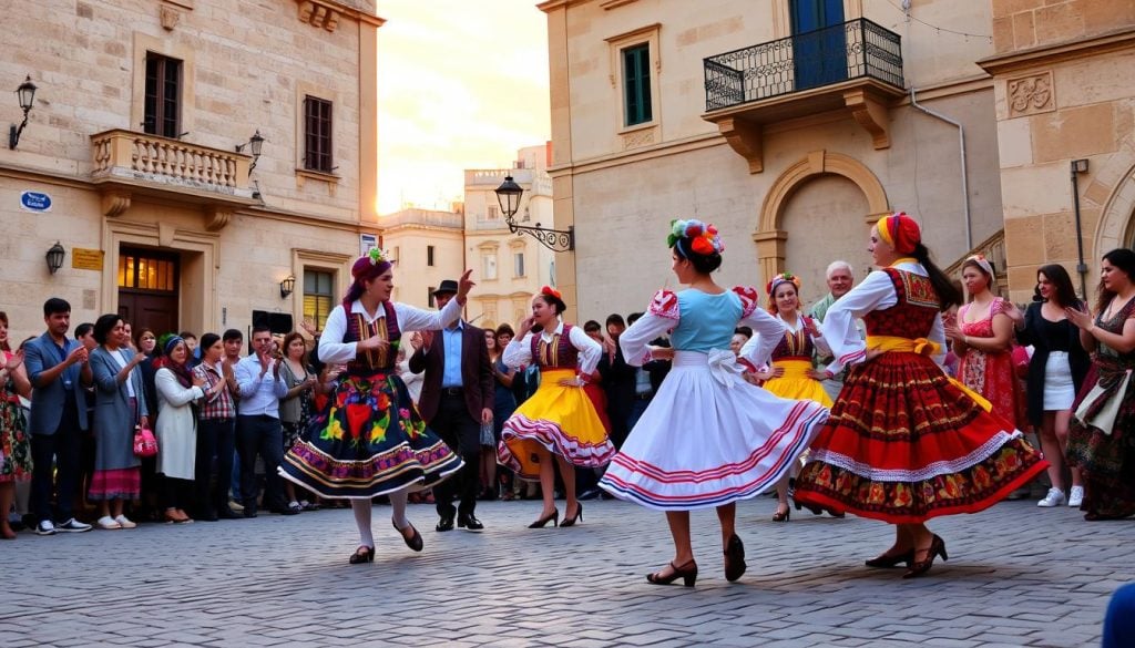 folklore performances in Valletta