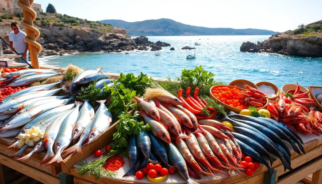 fresh seafood Gozo fresh seafood Gozo