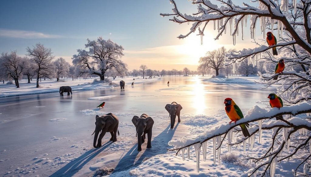 frozen habitat exploration