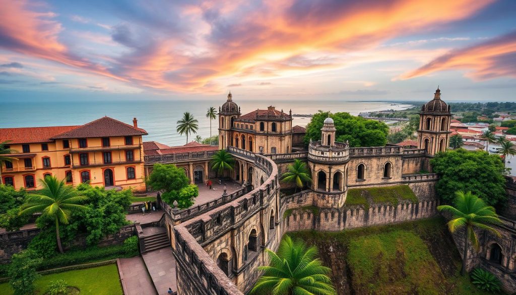 galle fort architecture