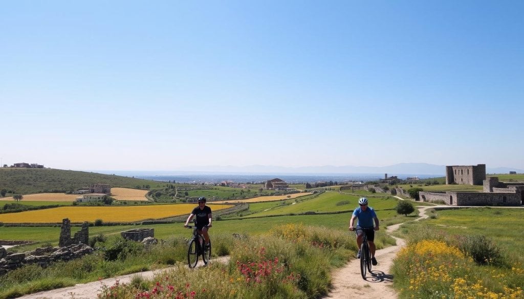 guided cycling tours Famagusta