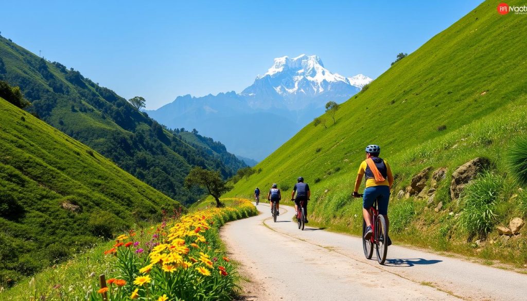 guided cycling tours Pokhara guided cycling tours Pokhara
