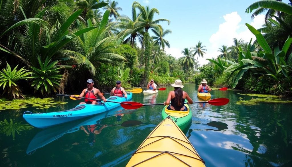 guided kayak trips Colombo