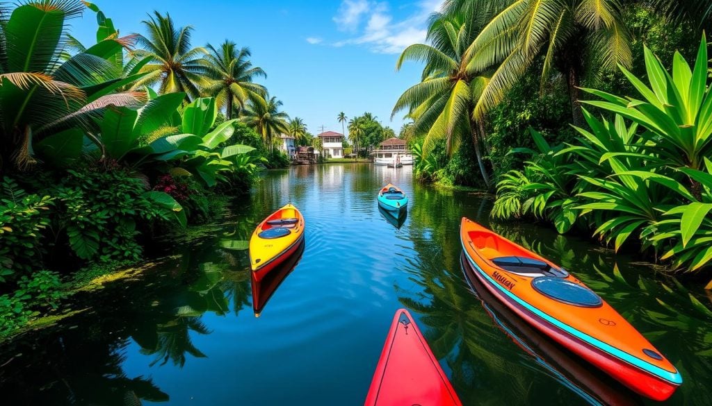 guided kayak trips Colombo