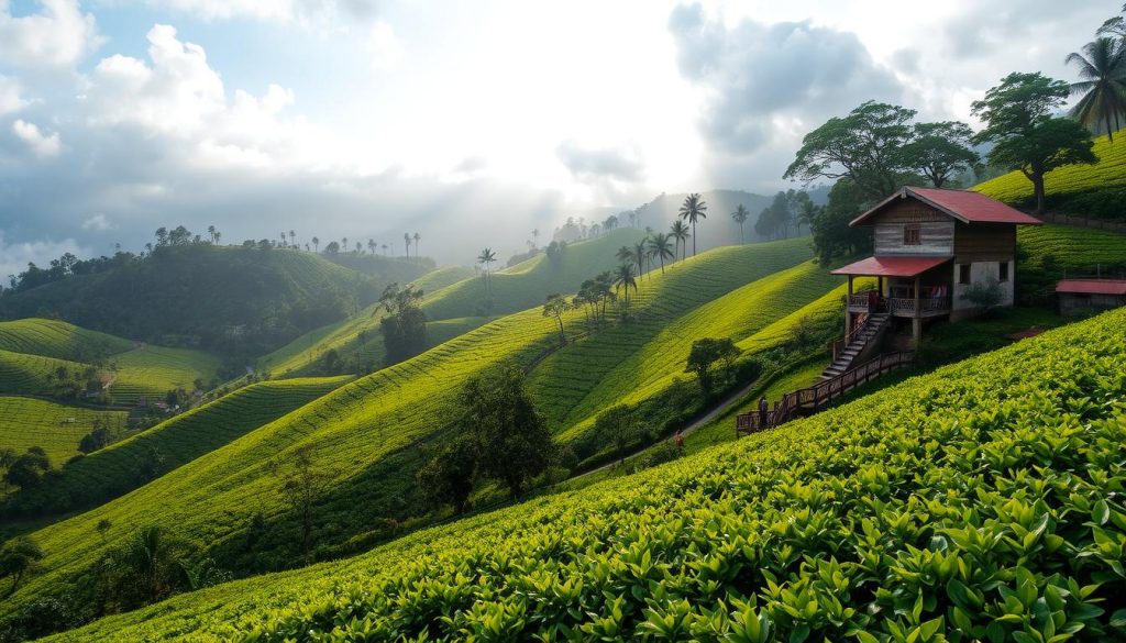 guided tea plantation visits Kandy