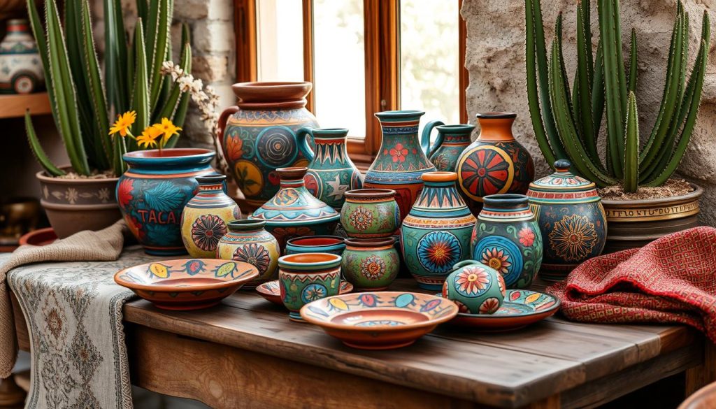 handcrafted Taos pottery