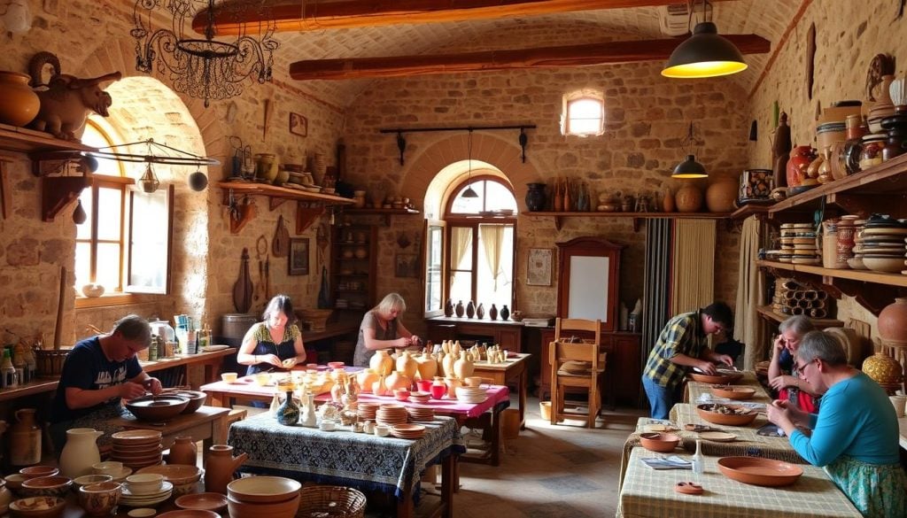 hands-on craft workshops in Mdina