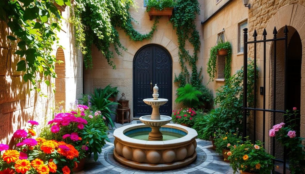 hidden courtyards Mdina