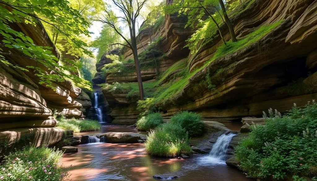 hidden gems in Parfrey’s Glen