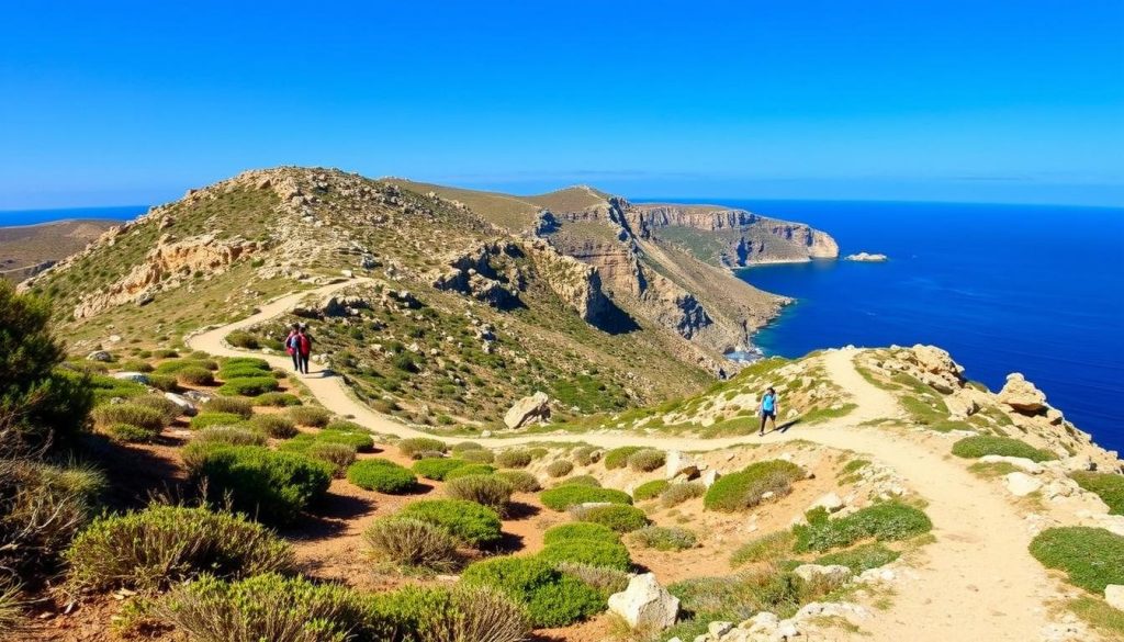 hiking in Comino hiking in Comino