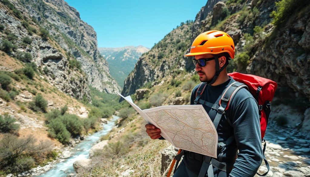 hiking safety in Avakas Gorge