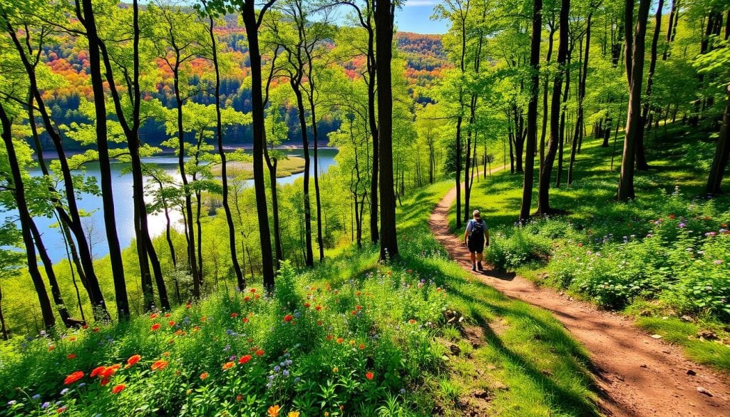 hiking trails in Brown County