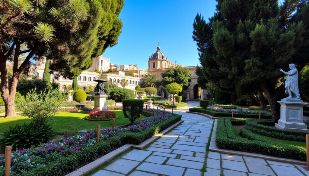 historical gardens Sliema