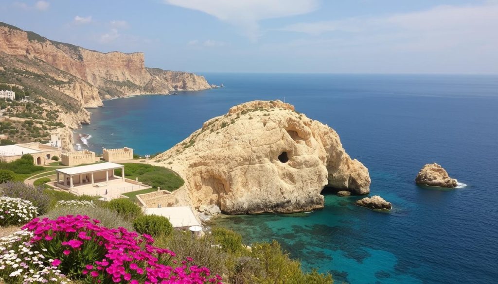 history of worship centers at Aphrodite's Rock in Cyprus history of worship centers at Aphrodite's Rock in Cyprus